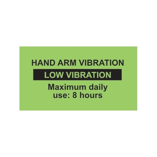 Hand-Arm Vibration Warning Labels - Supplied In Packs Of 10