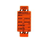Hand-Arm Vibration Tags - HT18ALV - Supplied In Packs Of 10