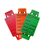 Hand-arm vibration tags - supplied in packs of 10