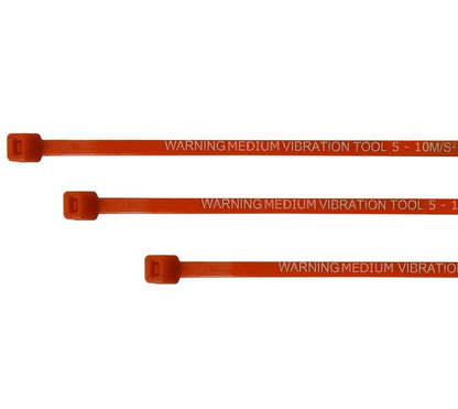 Vibration Warning Cable Tie -  (370 x 7.6mm) Supplied In Packs Of 100