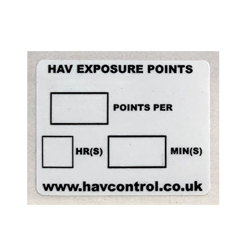 HAV Exposure Points Labels 41mm x 35mm - Supplied In Packs Of 20 ...
