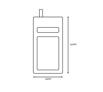 Larson Davis HVM200, Dimensions